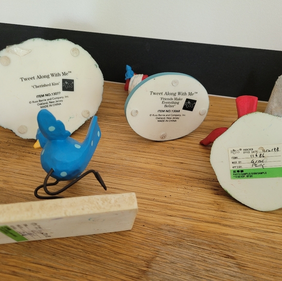 Set VINTAGE Russ Tweet along with me figurines - Picture 10 of 10